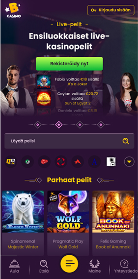  BIZZOcasino Mobiilisovellus